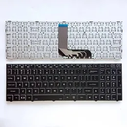 Neue US-Tastatur für Hasee GX9 GX8 TX9 TX8 TX7 G8 G7-CT7NA CT5NA für Clevo N960 N970 NH70 NH70RCQ NH50 RC RD 6-80-N15Z0-01D-1