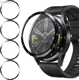 Cinturini per orologi Proteggi schermo per Huawei Watch GT 3 2 GT3 GT2 Pro 42mm 46mm smartwatch accessorio per pellicola protettiva per la flessione del vetro morbido 24323