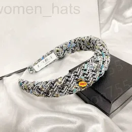 Pannband designer hårklipp Barrettes lyxig pannband brev båge hårband för damer smycken tillbehör fast färg bred pannband läder sammet ptnu
