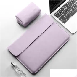 Laptop Case Ryggsäckhylsa för bok Air 13 Fall M1 Pro Retina 13.3 11 14 16 15 15.6 Notebook Er Huawei MateBook Shell Drop Delivery Ots0L