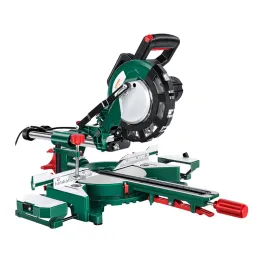 Zaagmachines elektryczny MITER SAW Wysokie precyzyjne przesuwane stół piły Mini Drewno Cuting Hine 8 cali do obróbki drewna domowego