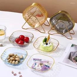 Platten Licht Luxus Spieß Knochen Platte Hause Esstisch Kleine Grade Obst Desktop Müll Wohnzimmer Snack