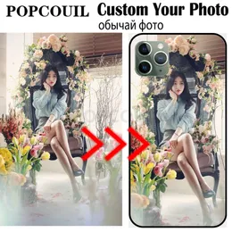 맞춤형 개인화 된 caixa personalizada do telefone de tpu para o iPhone, projeto personalizado, imagem, nome, foto, tampa para o 4, 6, 7, 8 mais, 11, 12, 13, 15 pro, xs, max, xr