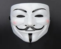 Party Masks V for Vendetta Masks Anonimowy facet Fawkes Fancy Dress Adult Costume Accessory Cosplay Maski 3742596