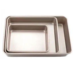 9/11/12.8/15 tum rektangulär bakfack Non-stick metallkaka Bread Baguett Bakning Pan Form Mold For Oven Bakeware