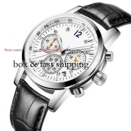 Chronograph SUPERCLONE Watch Watches Wristwatch Luxury Fashion Designer 2022 Hot Selling Men's Leisure 6-pin Belt Watchmens Moissanite mo 26
