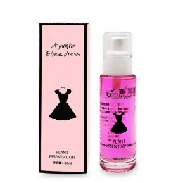 Trattamenti 80 ml Little Black Dress Profumo Cura dei capelli Olio essenziale Usa e getta Perm Tintura per capelli Essenza morbida Riparazione Coda di capelli Olio Rosso Bianco