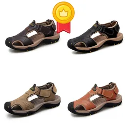 Utomhus Summer Leisure Beach Forhud Sandals Men's Style Gai Brand Waterproof Male New Ankomst Sport Stor sommartid 2024 38-48