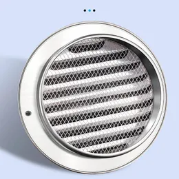 High Temperature Resistant Wall Air Vent Outlet Exterior Easy To Round Bull Nosed External Extractor 70mm