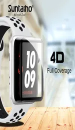 4D Full Cover Soft Edge Full Gel Glass Film for I Watch 42mm Screen Protector Film for Apple Watch 38 MM Series 1 2 35376801