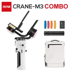 رؤساء ZHIYUN الرسمي CRANE M3 الهاتف الذكي GIMBAL 3AXIS مثبت محمول باليد للكاميرات غير المرآة ل SONY/CANON/iPhone 13