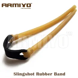 6mm*9mm Armiyo Elastik Mancınık Bant Kauçuk Ok Sapası 5pcs/Lot Avcılık Bow Güçlü Bungee Aksesuarları Avumx