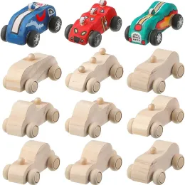 Joiners Unfinished Wooden Car Wood DIY Car Toys Crafts for Kids Students Home Activities DIY Crafts Easy Woodworking and Family Time Set