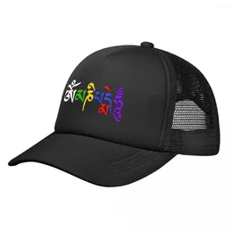 Ball Caps Om Mani Padme Hum Baseball Cap Cosplay Oferta plażowa piankowa impreza kapelusz męski damski