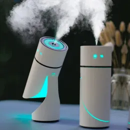 260 مل من الهواء اللاسلكي مرطب USB العطرية Diffuser 1000mAh بطارية قابلة للشحن صانع الضباب البارد هادئة Fogger 240322