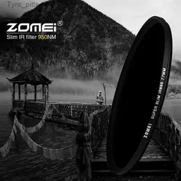 المرشحات Zomei Infrared Filter 680nm 720nm 760nm 850nm 950nm تصفية الأشعة تحت الحمراء للأشعة السينية لعدسة كاميرا SLR Nikon Canon Syl2403