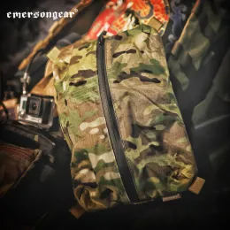 Väskor Emersongear Tactical EDC -förvaringspåsar Tool Panchered Panel Airsoft DWR Vattentät jakt Vandring Pouch Carrier Holder 29x19cm M M