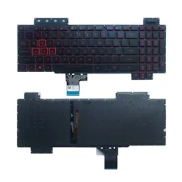 NOWOŚĆ DO ASUS TUF GAMING FX505 FX505GD FX505GE FX505GM FX86 Klawiatura US Zwrotła