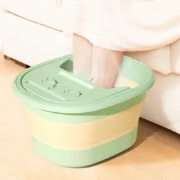 Bathtubs Foldable Foot Bath Bucket Massage Foot Wash Basin Home Laundry Tub Bucket Children's Foot Bath Basin Portable Foot Soak Foot Tub