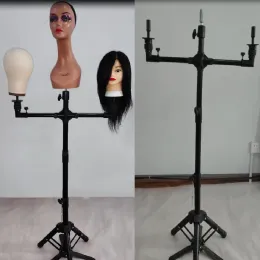 Yeni Manken Kafası Stand Tripod Özel Stand Çok Fonksiyonlu Ayarlanabilir Tripod Model Kafalar Güzellik ve Kuaförlük Eğitimi