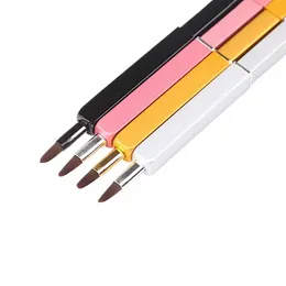 1 pz Mini Lip Brush Strumenti di bellezza all'ingrosso Ccealer Rossetto Pennello per trucco Copertura portatile Pennello per labbra retrattile 1 pz B1D9 #