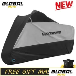 Motorcycle Cover Er Bike All Season Waterproof Dustproof Uv Protective Outdoor Scooter Motorbike Snowmobile Rain M-Xxxx Drop Deliver Dh9Lb