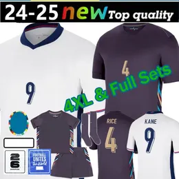 24 25euro Cup England Jersey Kane Home Away Soccer Trikots Saka Rice Foden Rashford Sterling Maguire Grealish Bellingham Männer Kids Fans Spieler Fußball Shirt Kit77