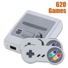 اللاعبين Mini Classic Av Out TV Video Game Console مع 2 وحدة تحكم تم تصميمها باليد 620 ألعاب Retro