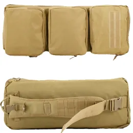 Mochila Militar Rifle Militar 60 cm Caixa de bolsa tática Airsoft Bag ao ar livre Acessórios de caça ao ar livre para camping para caminhadas
