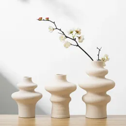 Vases Vase Home Decor Ceramic Vase Room Decor Home Decoration Accessories Nordic Art Flower Arrangement Desktop Ornaments Dropshipping