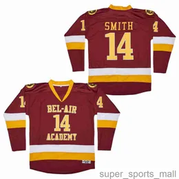 Film version 14 Smith Fresh Prince of Bel-Air Hockey Jerseys