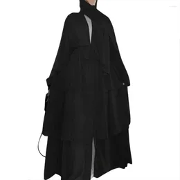 Etniska kläder hos kvinnor abaya med original hijab (krypterad chiffong) elegant muslim