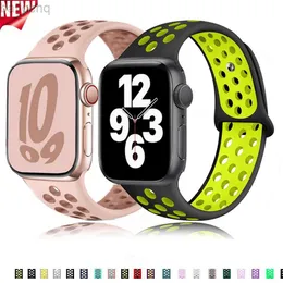 شاهد فرق مشاهدة شريط Ultra Sport Watch STRAP 49mm 44mm 45mm 38/40mm/41mm سيليكون فخر سوار Correa iWatch Series 8 7 6 4 5 9 SE 24323