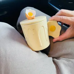 Tassen Kreative Tasse Kleine frische Eierschale Tasse Kaffee Paar Home Office Geschenk