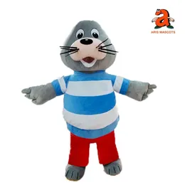 Mascot Costumes Arismascots.com 2m Iatable Sea Lion Costume Adult Ocean Animal Blow UP Fancy Dress Brands Marketing Custom Mascots