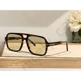 جيمس بوند توم نظارة شمسية للنساء مصمم العلامة التجارية Sun Sun Super Star Celebrity Driving Sunglass for Ladies Tom-Forde Eyeglasses Orange with Box TF 462