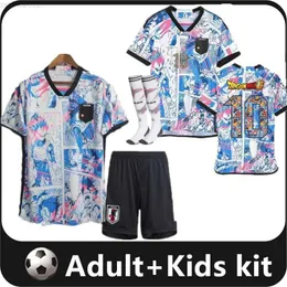 2023 2024 Japan Special Fan Player Fußballtrikots 23 24 Cartoon ISAGI ATOM TSUBASA MINAMINO ASANO DOAN KUBO ITO Erwachsene Männer KIDS KIT Set Japanisches Fußballtrikot