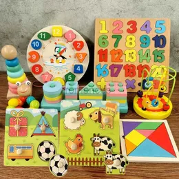 Ordinamento Nidificazione Impilabile giocattoli Montessori bambino 12 mesi puzzle in legno perline educazione della prima infanzia ragazzi e ragazze xilofono 1 2 3 anni 24323