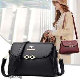 Designer Borse a tracolla moda di lusso Instagram Moda francese modello litchi Borsa piccola quadrata Versatile per l'uso quotidiano Borsa a tracolla monospalla elegante ed elegante W