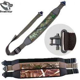 Taschen Taktische verstellbare Waffengewehr Schrotflinte Schlinge mit 1,25 "schneller Abnahmschleibeln Wirbelsüter -Gurtgurt für Airsoft -Jagd