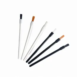 Applicatore per lucidalabbra da 500 pezzi Pennello Nyl Pennello piatto con estremità in plastica per strumenti per il trucco donna Accessori b3YA #