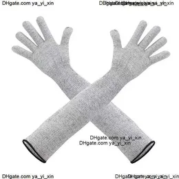 lengthened New anti-cutting arm protection gloves wear-resistant glass factory woodworking anti-scratch sleeve batch