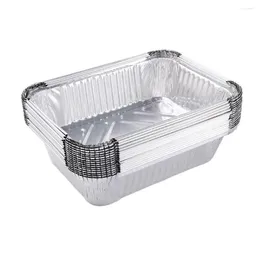 Tools Disposable Recyclable Grill Catch Tray Tin Barbecue Aluminum Foil Kitchenware BBQ Drip Pan Kitchen Supplies Grease