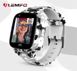 LEMFO LEC2 Pro 4G Kids Smart Watch GPS WiFi 650mah Battery Baby Baby Smartwatch IP67 Waterproof SOS For Children Support Take Video3884229