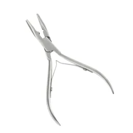 Zange, 1-teilige Haarverlängerungszange mit Einzelloch-Haarverlängerungs-Zubehörwerkzeug für Mikroringperlen-Haarverlängerungen
