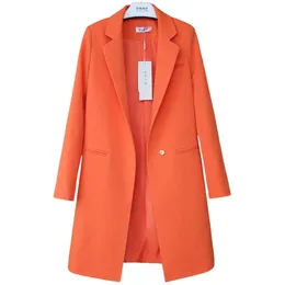 Primavera outono blazers casacos roupas femininas manga longa terno jaquetas casuais topos feminino fino blusão casaco 240321