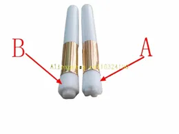 100 pz / lotto donne trucco rotondo Fr viso nasale poro naso pulizia profonda comedone rimuovere manico in legno strumenti pennello n62t #