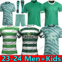 S-4XL 23 24 Celti McGregor Soccer Jerseys Away Away Third Kyogo Edouard 2023 ELYOUNOUSSI AJETI CHRISTIE GRIFFITHS FORREST MEN KIT KIT UNIREMS SUBOOLFIOM SHIRT 4Q35