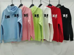 Lüks Tasarımcı Hoodie Erkek Hoodies Pa Sweatshirts Adam Kadınlar Uzun Kollu Kapşonlu Kazak Sweatshirt Kadınlar Günlük Baskı Sokak Giyim