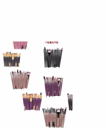 15 colors Profial Cosmetic Makeup Brushes 15 pcs/Sets Eye Shadow Foundati Eyebrow Lip Brush Makeup Brushes Kits Set Tools z5vg#